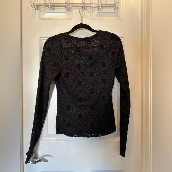 Free People long sleeve lace top - Picture 3 of 3